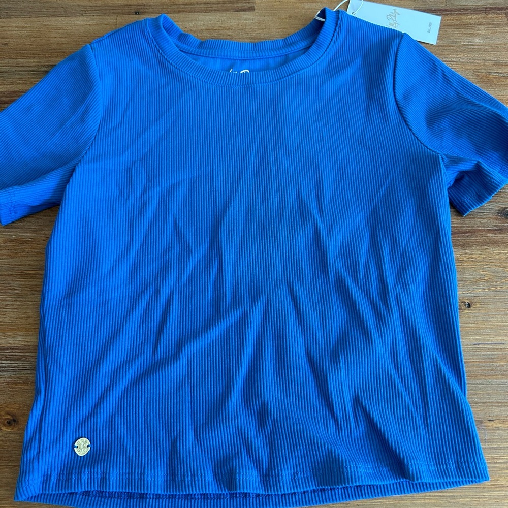 Lilly Pulitzer Crop Workout Tee